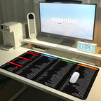 Tapis de souris Excel avec raccourcis