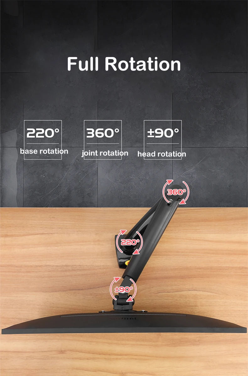 Bras articulés NB NORTH BAYOU F80 ComfortSetup