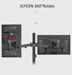 Bras articulés double écran T902-280