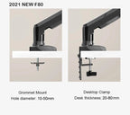 Bras articulés NB NORTH BAYOU F80 ComfortSetup