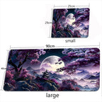 Starry Sky Moon Mouse Pad Large Computer Office Game Table Mats XXL Rubber Anti-slip Gaming Keyboard Mousepads Long Desk Pads ComfortSetup